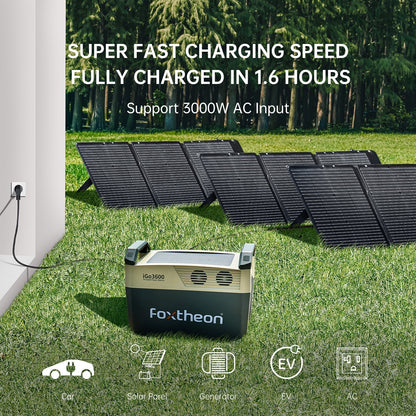 Foxtheon iGo3600 Power Station 3600WH/2500W