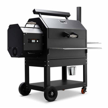 Yoder Smokers YS640s Pellet Grill (Standard Cart) w/ T-Stat Door Kit